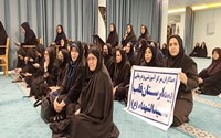 حضور همکاران مرکز قلب حضرت سیدالشهداء(ع) در مراسم عزاداری سرور سالار شهیدان در ستاد دانشگاه